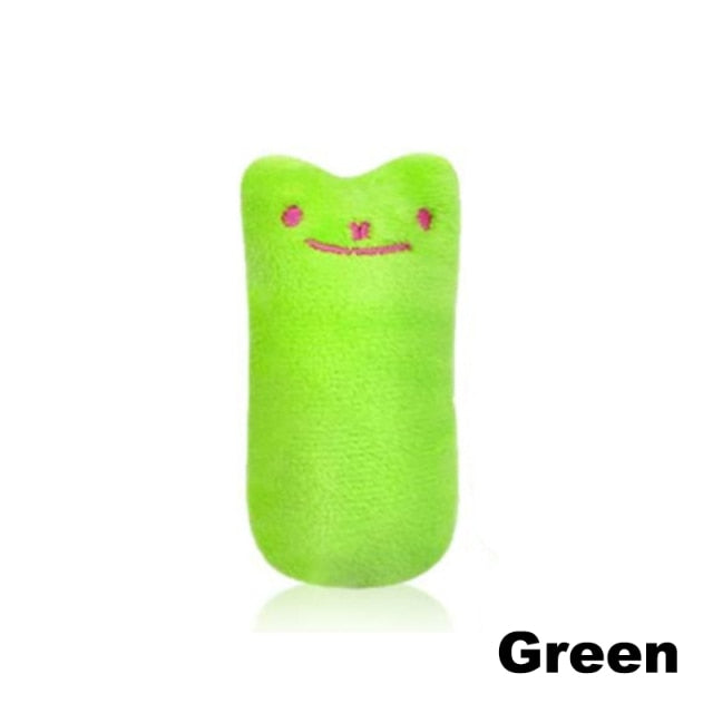 Rustle Sound Catnip Toy Cats Products for Pets Cute Cat Toys for Kitten Teeth Grinding Cat Plush Thumb Pillow Pet Accessories