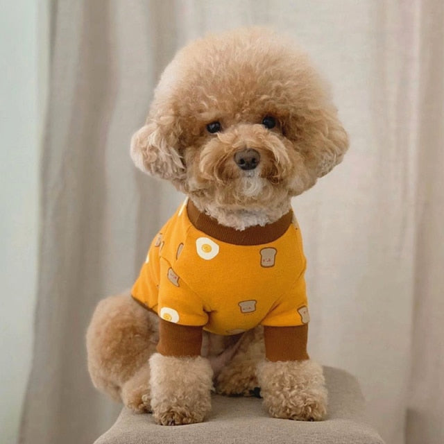 Summer Pet Casual Wear Puppy Dog Clothes Poodle Teddy Bichon Dog Cat Pomeranian Yorkshire Terrier Schnauzer Small Dogs Clothing